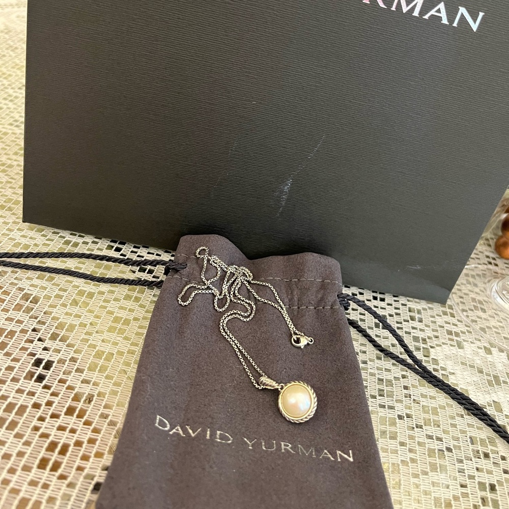100% Authentic David Yurman Pearl Necklace